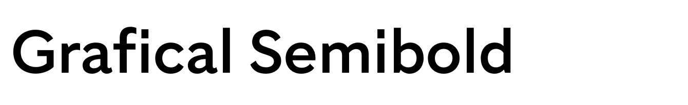 Grafical Semibold